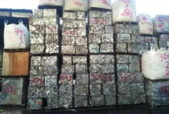Phế liệu inox ép kiện theo mác